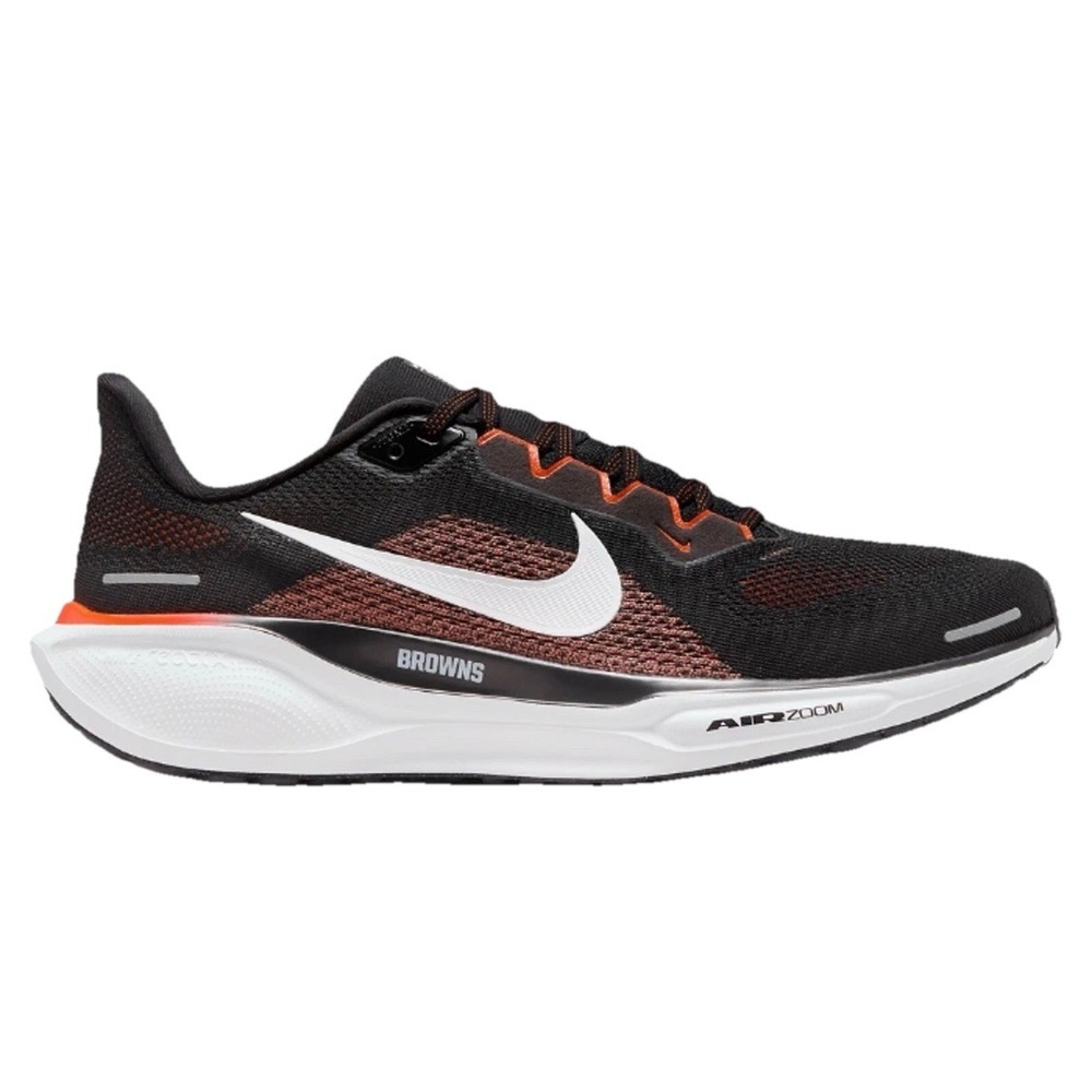 Nike Zoom Pegasus 41 Cleveland Browns Black Team Orange Men's Sz 9 FZ5075-001